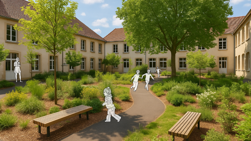 Confort thermique des cours d’école : comment prioriser les actions ?